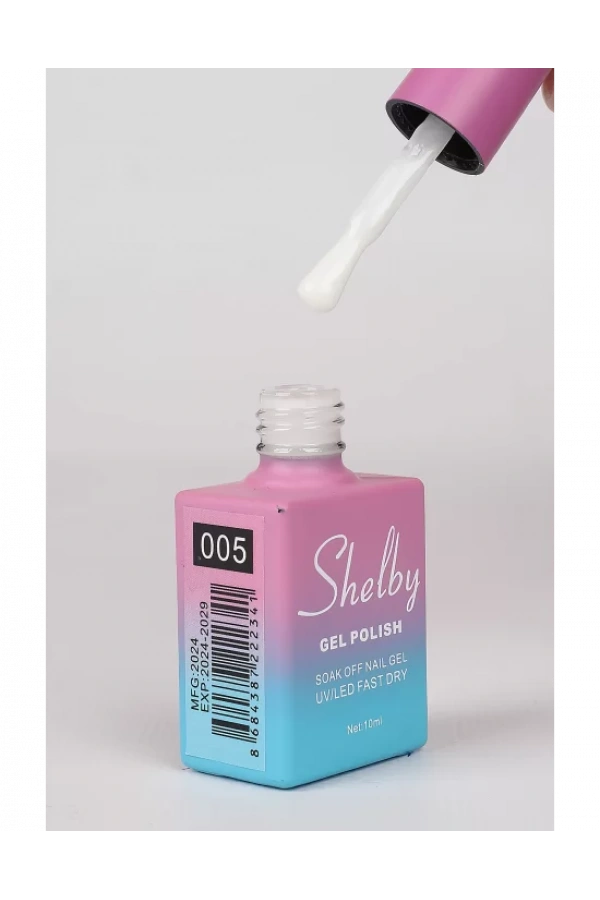 Shelby Kalıcı Oje 005 – Rakı Beyazı Tonu (10 ml)