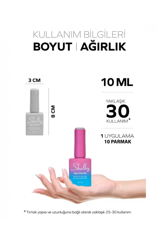 Shelby Kalıcı Oje 201 – 10 ml