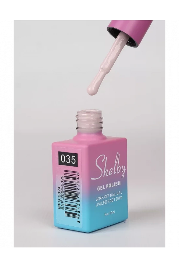 Shelby Kalıcı Oje 035 – Pudra Alt Tonlu Sade Şıklık