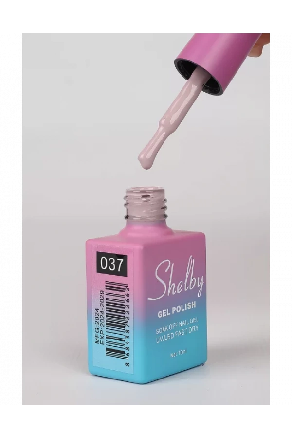 Shelby Kalıcı Oje 037 – Dingin ve Modern Tırnak Tonu