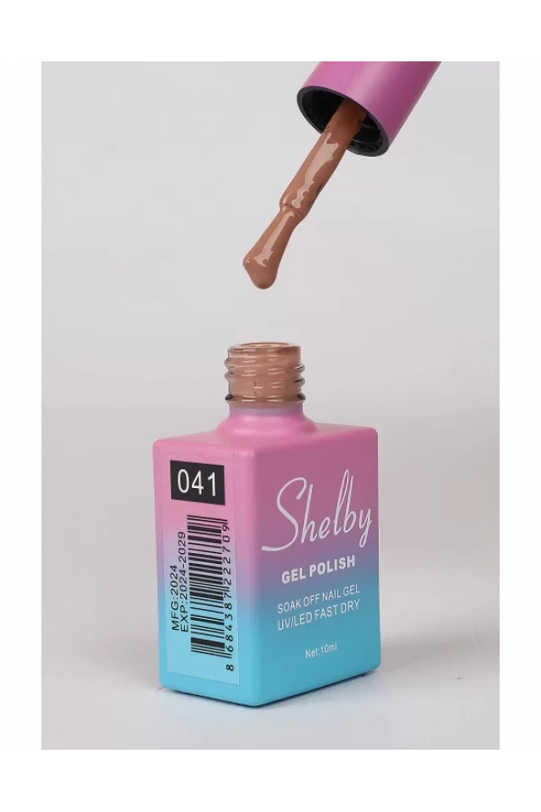 Shelby Kalıcı Oje 041 – Kahve Tonlarında Zarif ve Doğal Görünüm