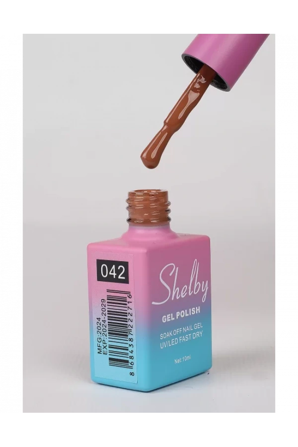 Shelby Kalıcı Oje 042 – Yoğun Kahve Tonunda Güçlü Stil
