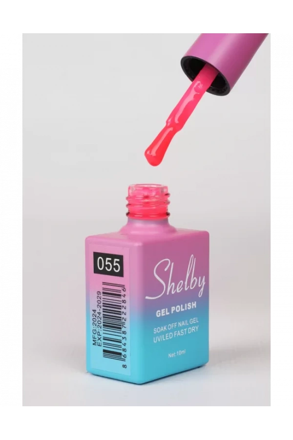 Shelby Kalıcı Oje 055 – Neon Pembe Tonunda Enerjik ve Canlı Stil