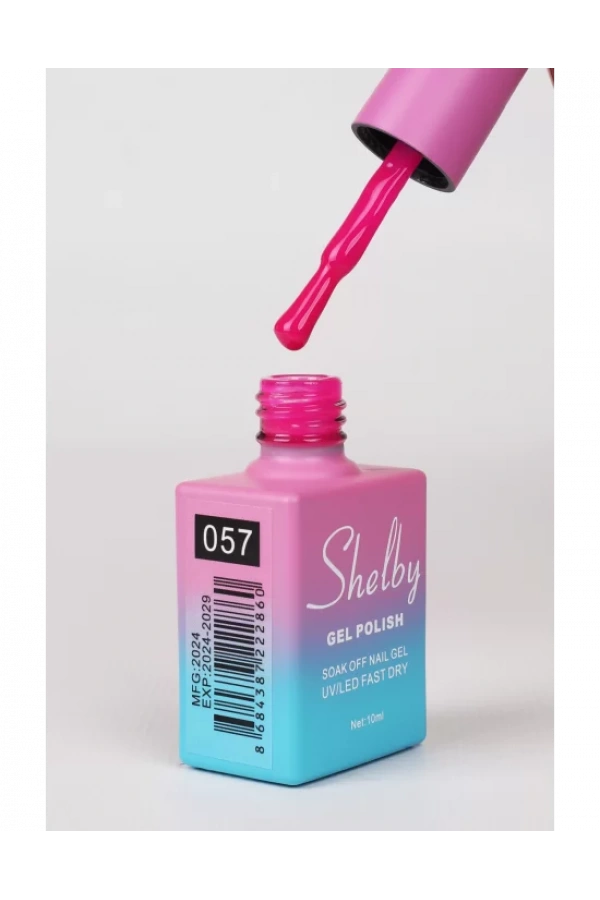 Shelby Kalıcı Oje 057 – Neon Fuşya Tonunda Cesur ve Feminen Etki