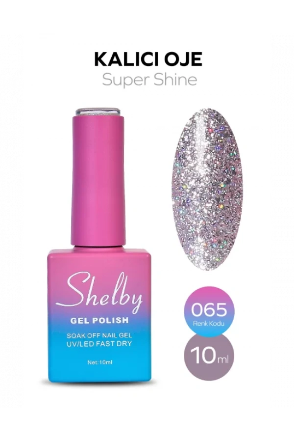 Shelby Kalıcı Oje 065 – Holografik Simli Işıltı