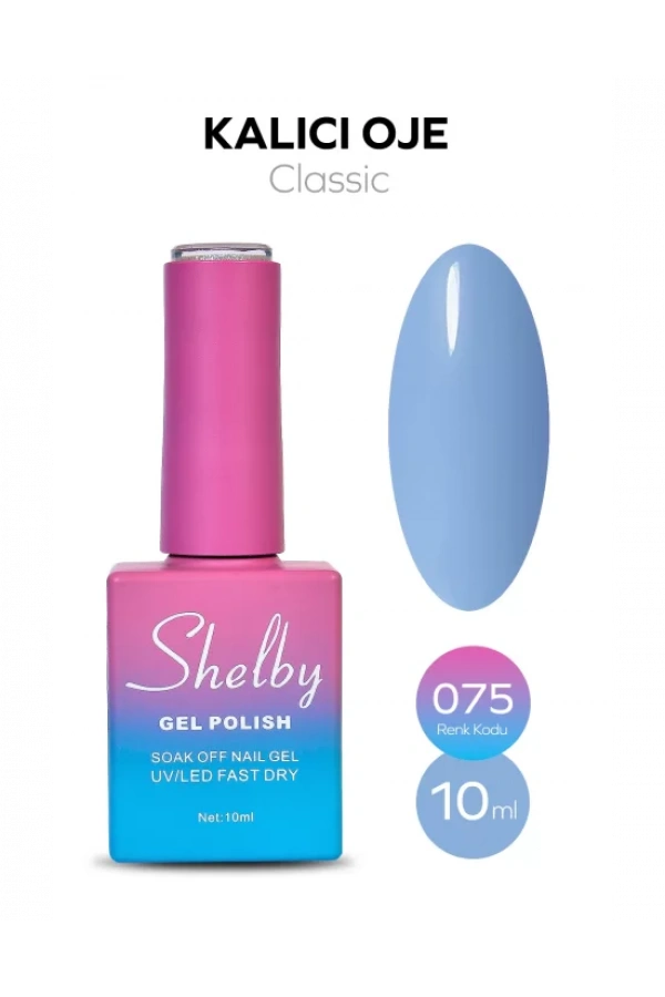 Shelby Kalıcı Oje 075 - 10 ml