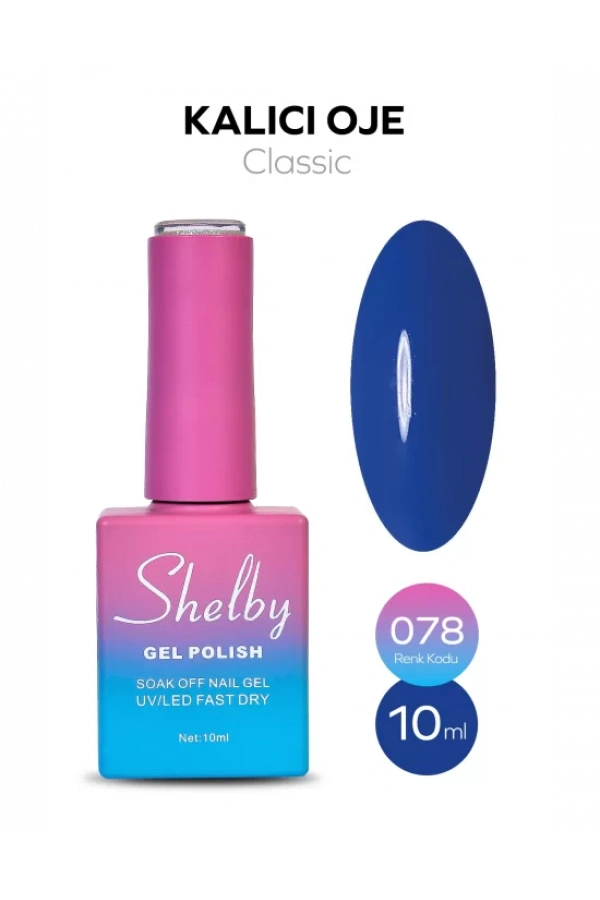 Shelby Kalıcı Oje 078 - 10 ml