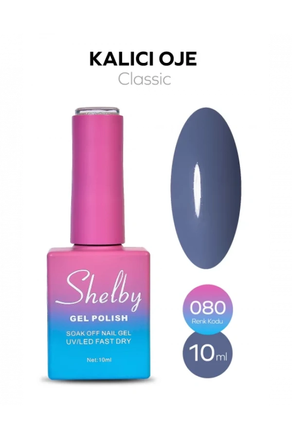 Shelby Kalıcı Oje 080 - 10 ml