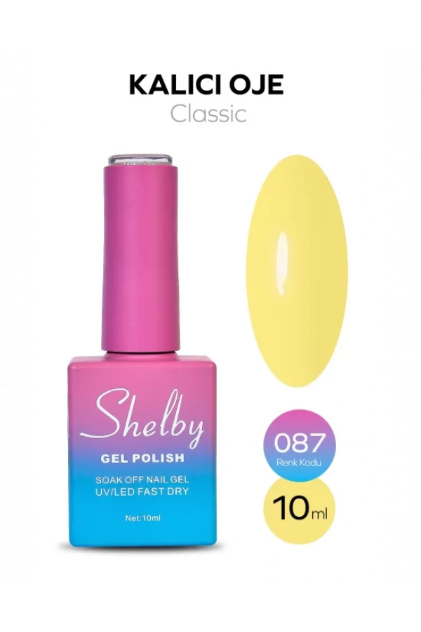 Shelby Kalıcı Oje 087 - 10 ml
