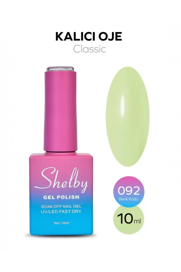 Shelby Kalıcı Oje 092 - 10 ml