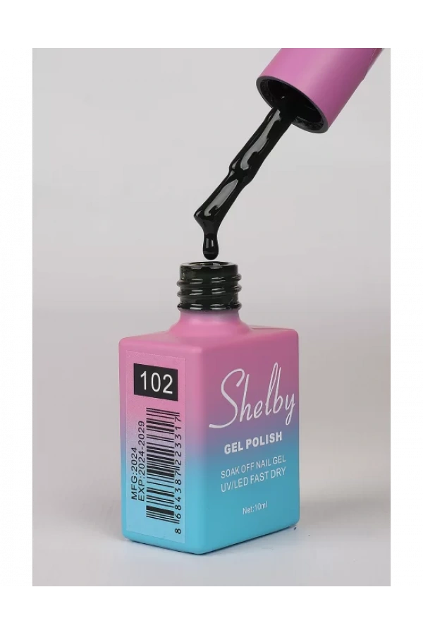 Shelby Kalıcı Oje 102 Koyu Yeşil - 10 ml