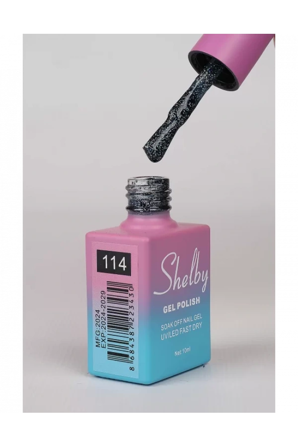 Shelby Kalıcı Oje 114 - Color Base Shine Serisi - 10 ml