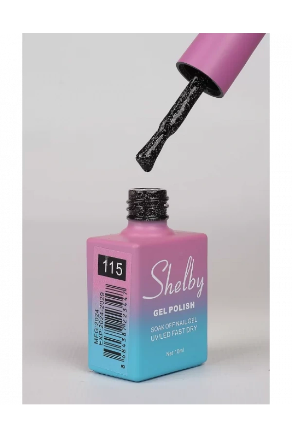 Shelby Kalıcı Oje 115 - Color Base Shine Serisi - 10 ml