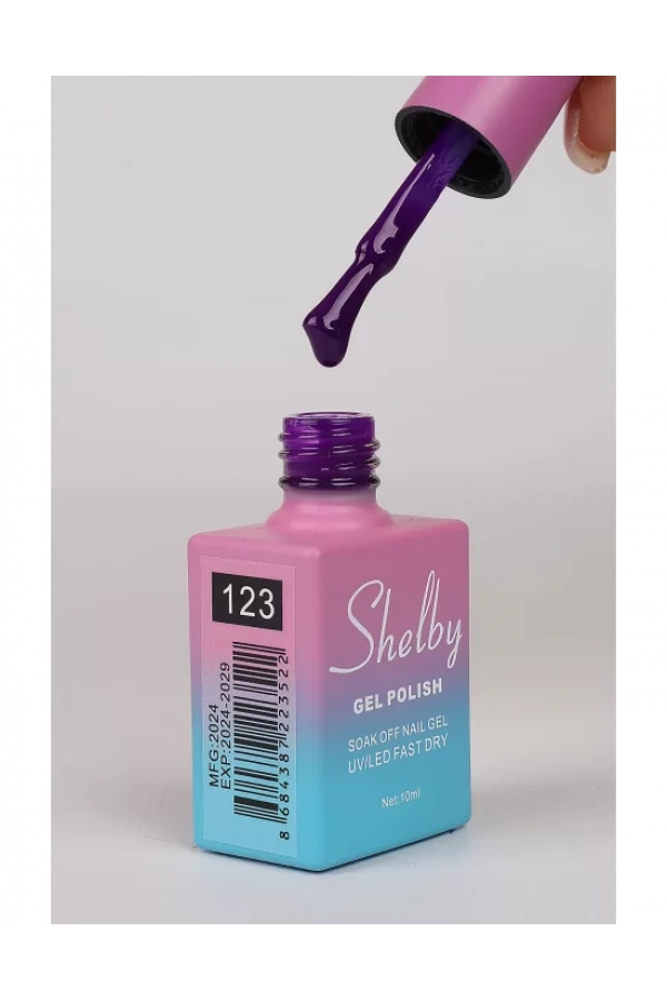 Shelby Kalıcı Oje 123 - 10 ml UV/LED Uyumlu
