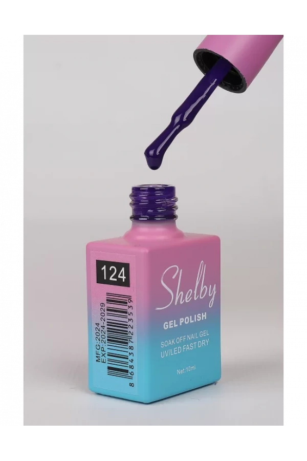 Shelby Kalıcı Oje 124 - 10 ml UV/LED Uyumlu