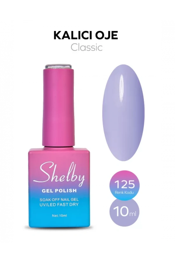Shelby Kalıcı Oje 125 - 10 ml UV/LED Uyumlu