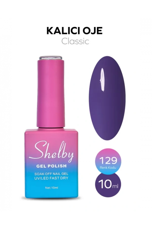 Shelby Kalıcı Oje 129 – 10 ml