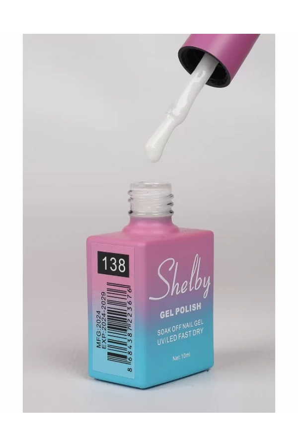 Shelby Kalıcı Oje 138 İnci Tozu Krom Etki – 10 ml