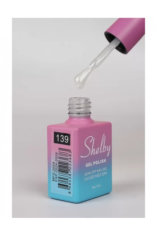 Shelby Kalıcı Oje 139 İnci Tozu Krom Etki – 10 ml