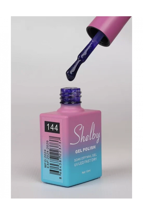 Shelby Kalıcı Oje 144 Simli Parlak Color Base – 10 ml