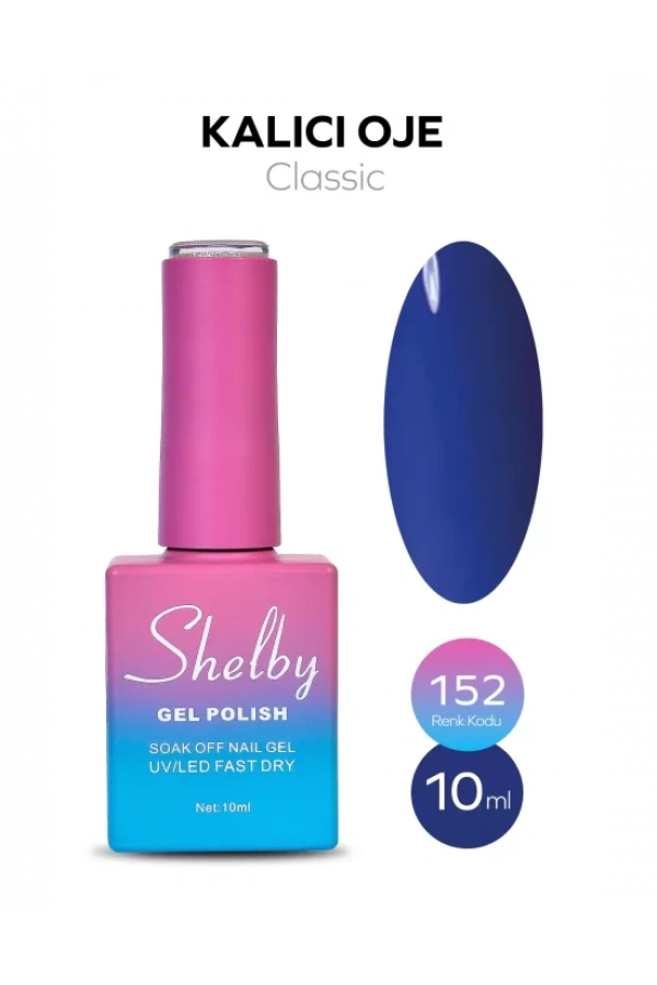Shelby Kalıcı Oje 152 – Classic Seri 10 ml