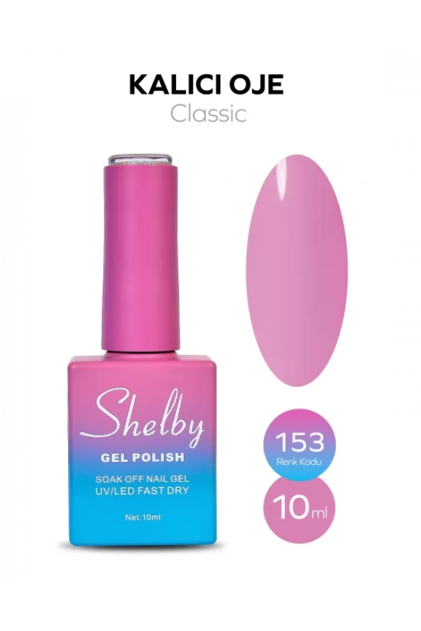 Shelby Kalıcı Oje 153 – Classic Seri 10 ml