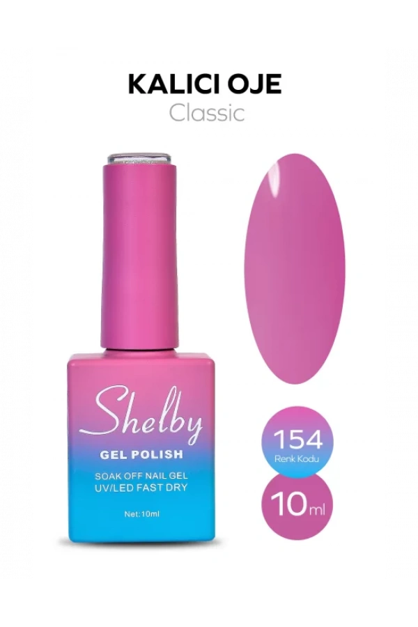 Shelby Kalıcı Oje 154 – Classic Seri 10 ml
