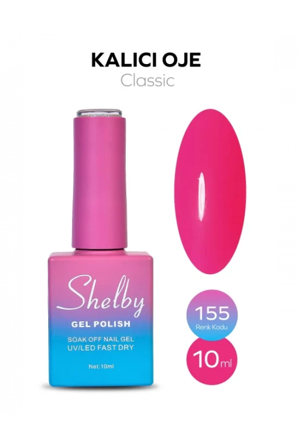Shelby Kalıcı Oje 155 – Classic Seri 10 ml
