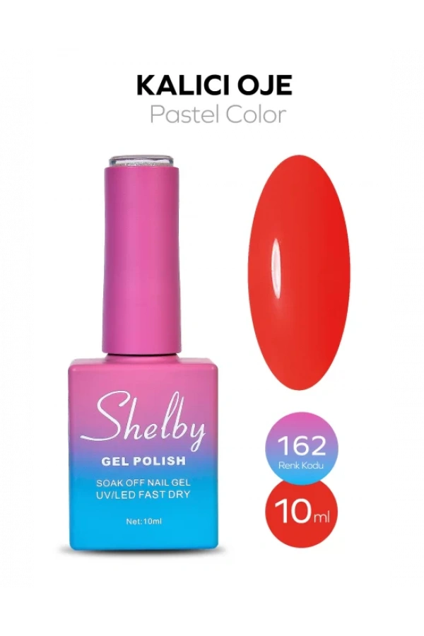 Shelby Kalıcı Oje 162 – Pastel Color Seri 10 ml