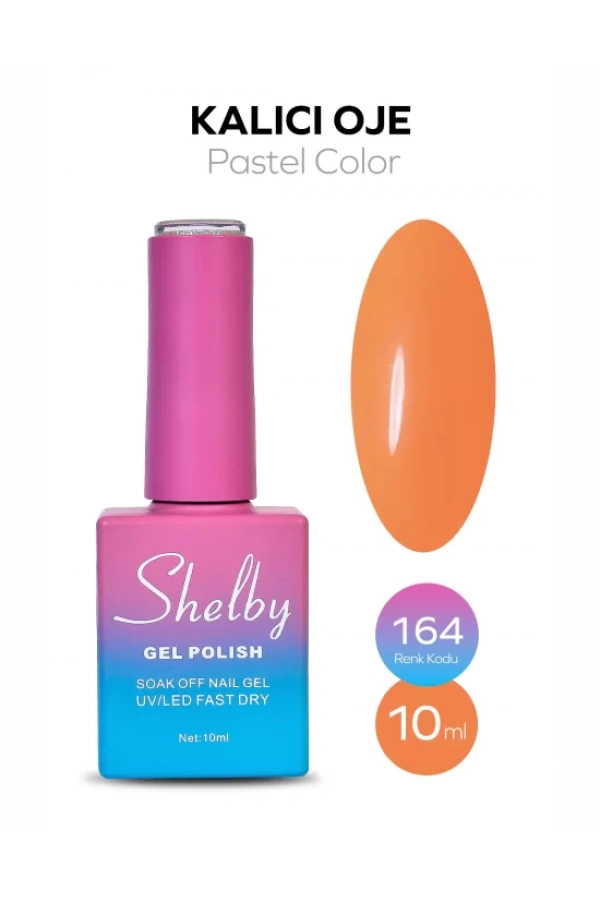 Shelby Kalıcı Oje 164 – Pastel Color Seri 10 ml