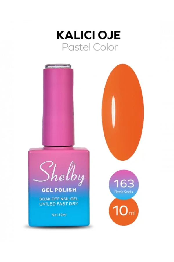 Shelby Kalıcı Oje 163 – Pastel Color Seri 10 ml