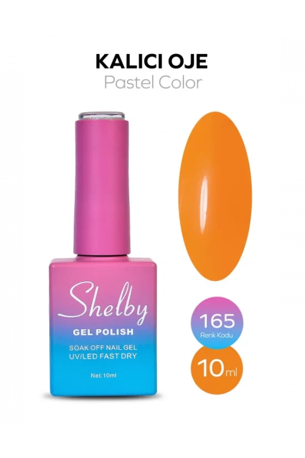 Shelby Kalıcı Oje 165 – Pastel Color Seri 10 ml