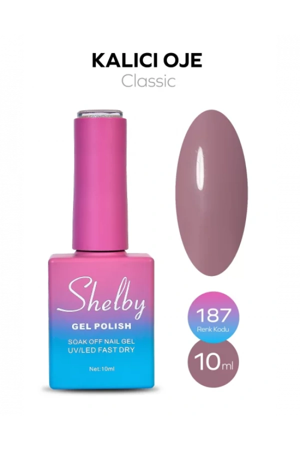 Shelby Kalıcı Oje 187 – 10 ml