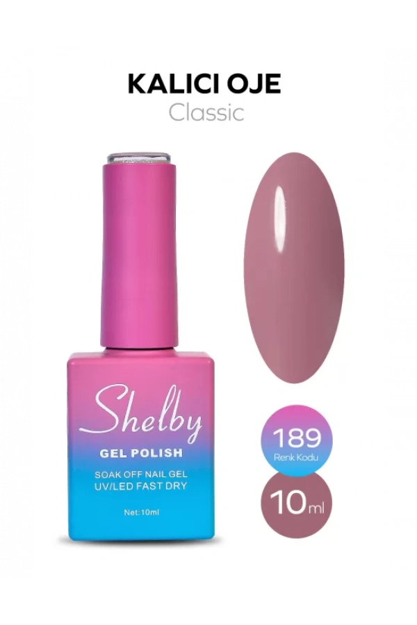 Shelby Kalıcı Oje 189 – 10 ml
