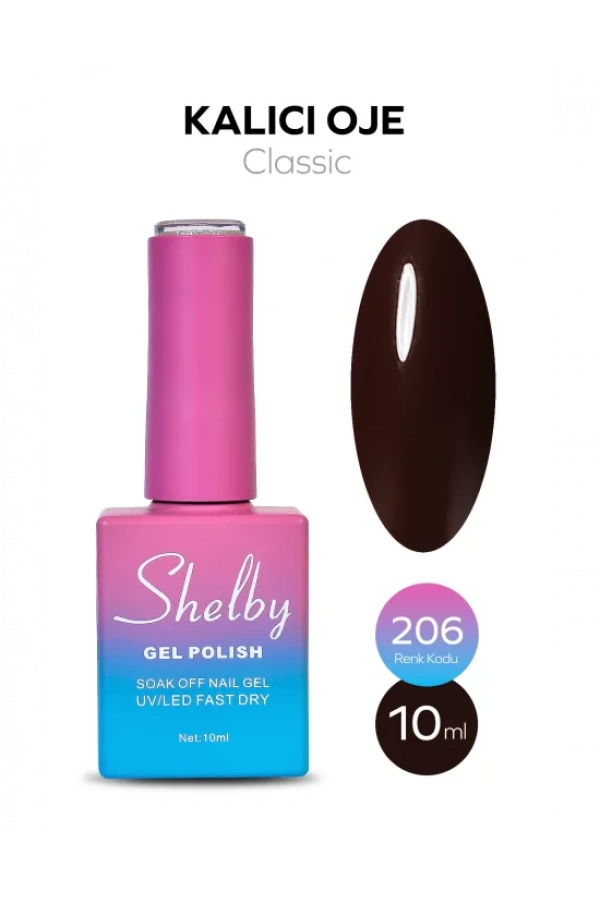 Shelby Kalıcı Oje 206 – 10 ml