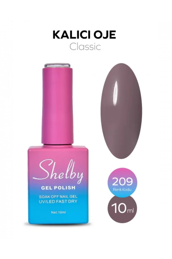 Shelby Kalıcı Oje 209 – 10 ml