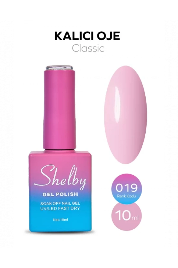 Shelby Kalıcı Oje – Renk 019 – 10 ml