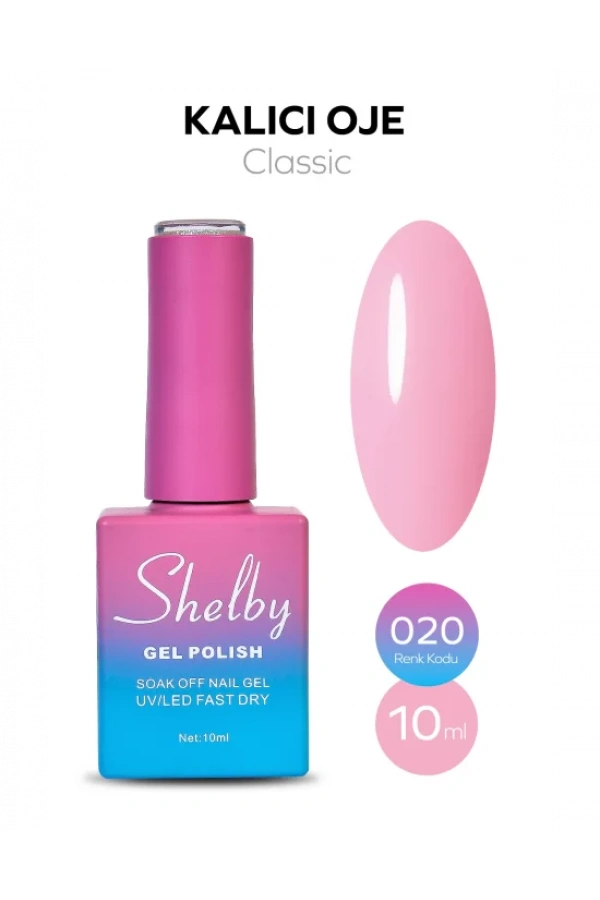 Shelby Kalıcı Oje – Renk 020 – 10 ml