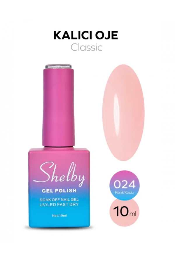 Shelby Kalıcı Oje – Renk 024 – 10 ml