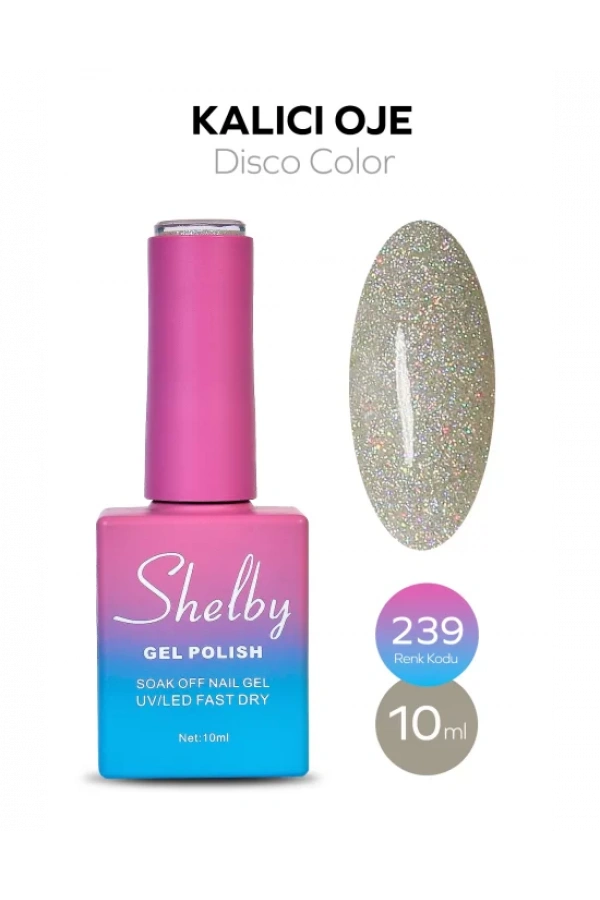 Shelby Kalıcı Reflektif Oje 239 – 10 ml (Disco Color Serisi)