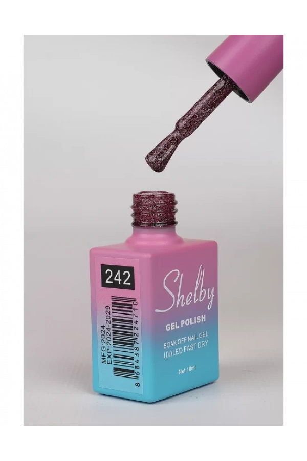 Shelby Kalıcı Reflektif Oje 242 – 10 ml (Disco Color Serisi)