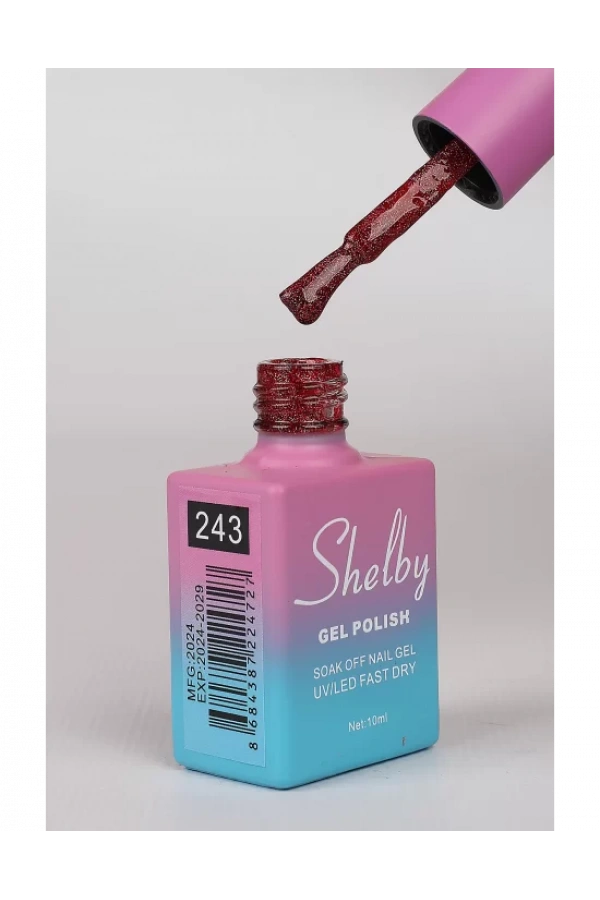Shelby Kalıcı Reflektif Oje 243 – 10 ml (Disco Color Serisi)