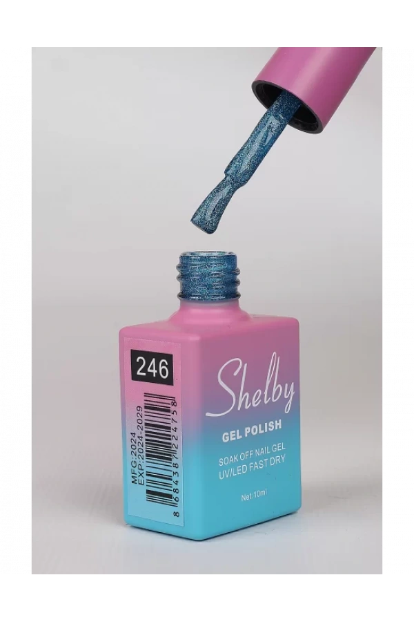 Shelby Kalıcı Reflektif Oje 246 – 10 ml (Disco Color Serisi)
