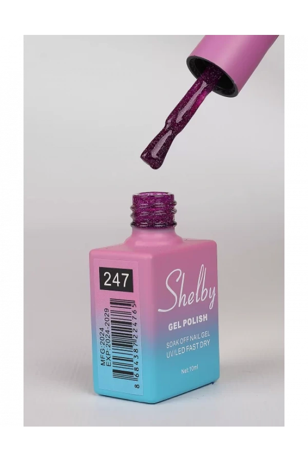 Shelby Kalıcı Reflektif Oje 247 – 10 ml (Disco Color Serisi)