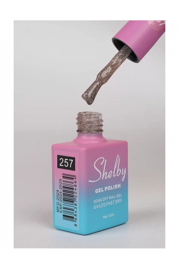 Shelby Kalıcı Reflektif Oje 257 – 10 ml (Disco Color Serisi)