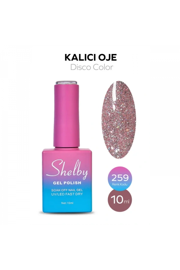 Shelby Kalıcı Reflektif Oje 259 – 10 ml (Disco Color Serisi)