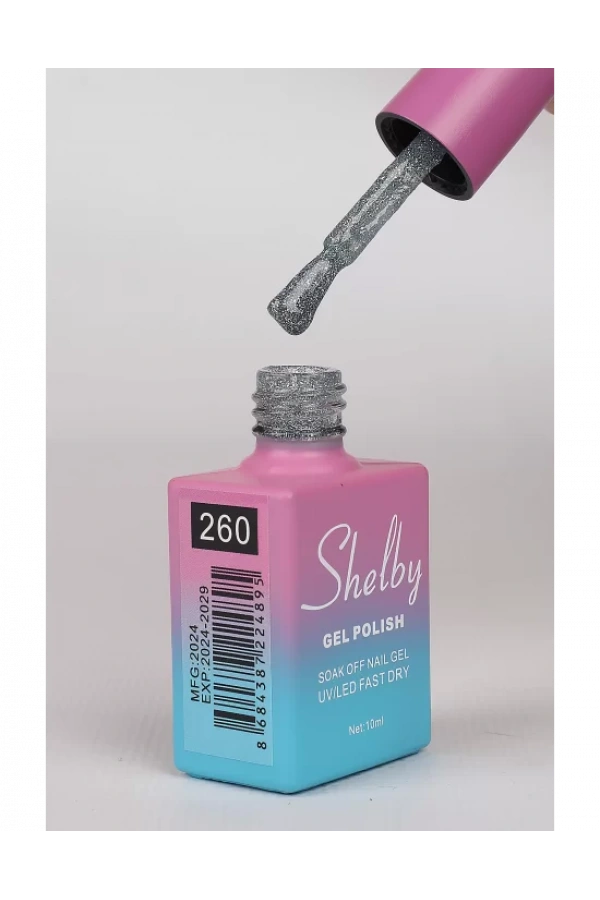 Shelby Kalıcı Reflektif Oje 260 – 10 ml (Disco Color Serisi)