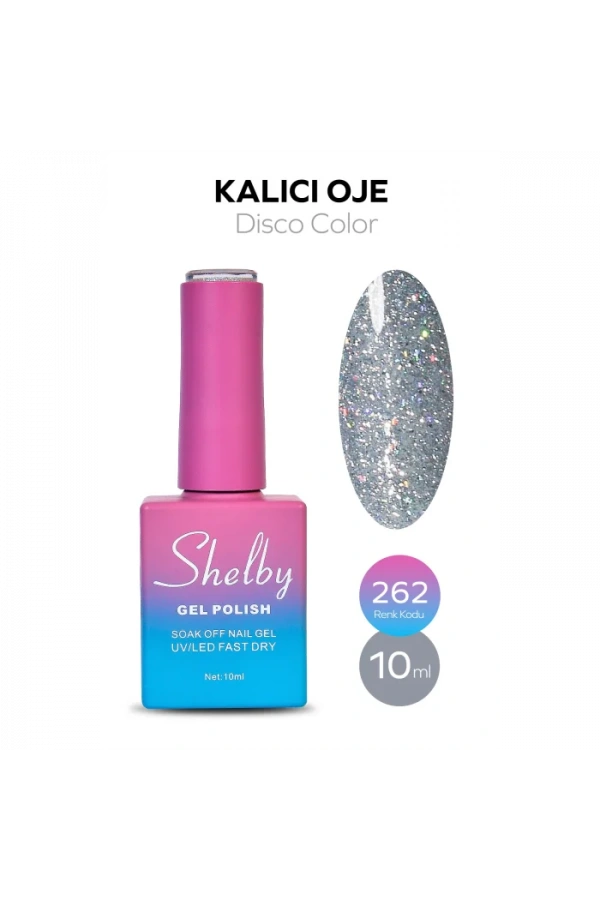Shelby Kalıcı Reflektif Oje 262 – 10 ml (Disco Color Serisi)