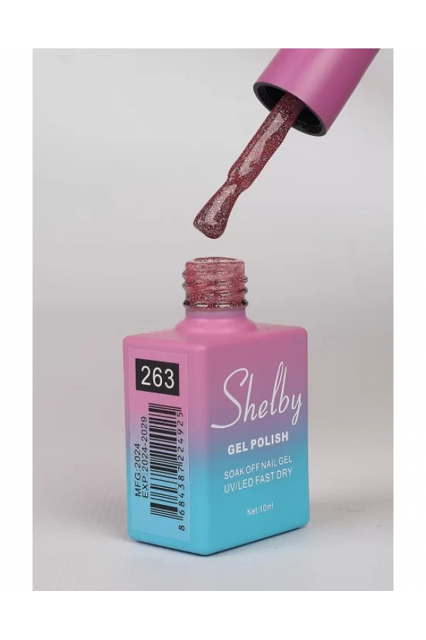 Shelby Kalıcı Reflektif Oje 263 – 10 ml (Disco Color Serisi)