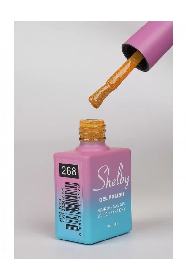 Shelby Kalıcı Reflektif Oje 268 – 10 ml (Disco Color Serisi)